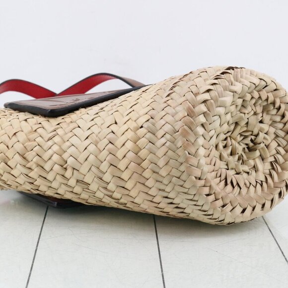 Christian Louboutin Straw Loubishore Tote Bag - Picture 6 of 10